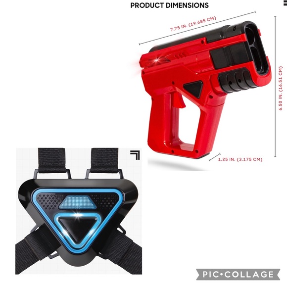 Sharper Image Electronic Laser Tag 2 Player - Picture 10 of 13